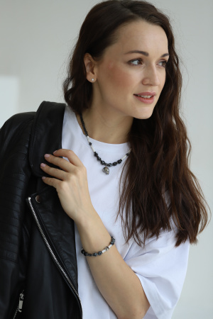 Колье "Череп" Swarowski