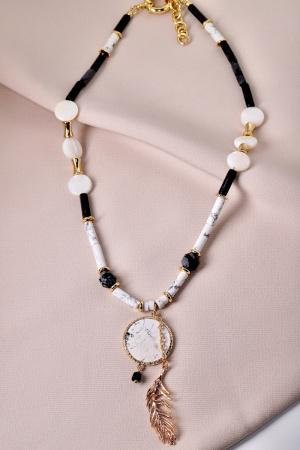 Колье "Перо"